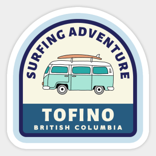 tofino vintage Sticker